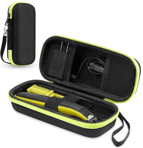 Tragetasche für Philips OneBlade Elektrischer Trimmer und Rasierer, Hartschalen Reiseetui Schutzhülle für Bartschneider