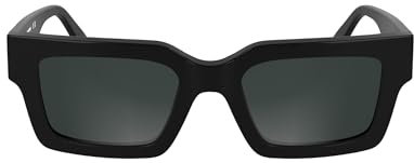 KARL LAGERFELD Unisex Adult Sunglasses KL6182S - Black with Solid Smoke Lens