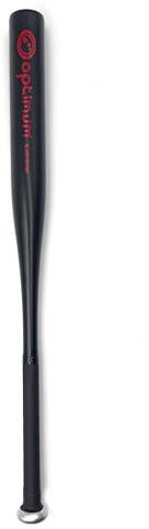 Optimum Extreme Bate de béisbol - Aluminio, 28 pulgadas, plateado y negro