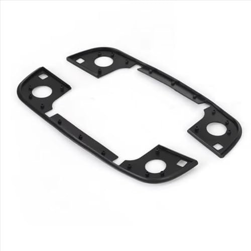 LUMSGN Junta de Goma para manija de Puerta Izquierda y Derecha de Coche, Juntas de Goma Negras para 2 Puertas, para BMW E36, E34, E32, Serie 3, 5 y 7 (1992-1999)