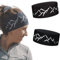 Bergwelten Outdoor Stirnband: Atmungsaktiv & rutschfest | Ideal für Sport, Outdoor & Abenteuer (Schwarz)