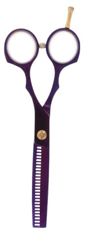 Professionelle Haarschere für Friseure aus Edelstahl, Rot für Haarstyling