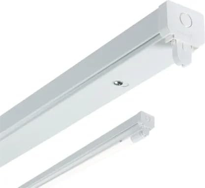 T8 5ft Single LED Ready Batten | 1525mm White Light Fitting | T8 LED Tube Compatible | IP20 | 220-240V | Model T8LB15