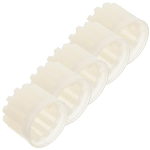 SOLUSTRE Kit de 5 Pièces Solide en Plastique Beige pour Hachoir à Viande Électrique, Léger et Adapté Usage Domestique et Industriel
