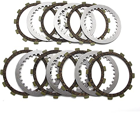 Moto Attrito Frizione Piatti Disco Per Yamaha YFP350U per Terra YFM350FX per Wolverine 350 4WD YFM400F 400 5Y1-16331-01