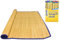 KandyToys Nalu Premium Straw Beach Mat - 30in x 72 Roll up Beach Mat, Multi-coloured, TY6227