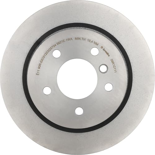 Brembo 09.R121.11 UV Coated vented Rear Brake Rotor BMW OE# 34216782605
