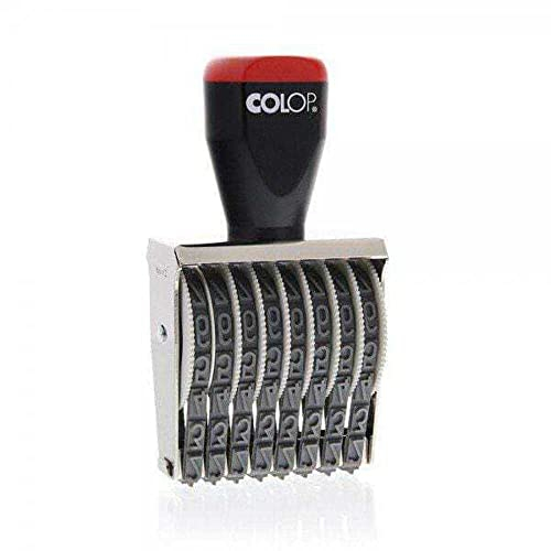 COLOP 09008 9 mm 8 Band Gummi Nummerierungsstempel