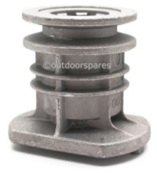 Support de lame de tondeuse Stiga Garden - Avec poulie - 25 mm - 122465608/2