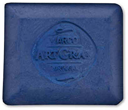 Art Graf Water-Soluble Tailors Chalk Square Disc, Blue