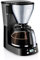 Melitta Easy Top Timer - Filterkaffeemaschine - mit Glaskanne - Timer Funktion - Tropfstopp - 10 Tassen - Schwarz (1010-15)