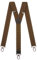 Olata Y Hosenträger mit Karabinerhaken – Frauen- und Herren Hosenträger – 4 cm. Olivgrün