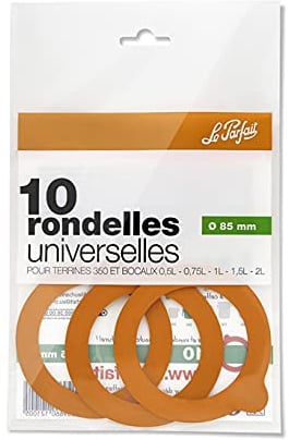 Le Parfait Rondelles universelles Pour bocal diamètre 85 mm - Vendu par 10