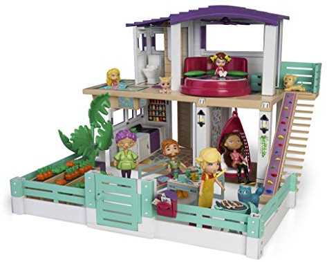Mymy City- Holiday House, Casita de muñecas amueblada, para niños y niñas a Partir de 3 años, (Famosa 700015599), Color/Modelo Surtido