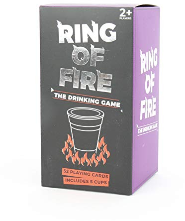 Gift Republic Drinking Game Ring of Fire Trinkspiel, S