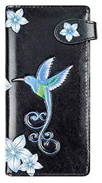 bb-Klostermann Geldbörse Kolibri, Geldbeutel Geldbörse, Langbörse, Vogel Tier