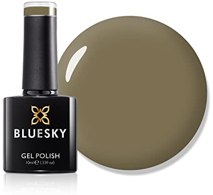 Bluesky Gel Nail Polish 10ml, Cinematic - AW2207, Brown Beige | A milky mocha neutral with a warm cast, flattering on every skin tone. Chip resistant and high shine for three weeks.