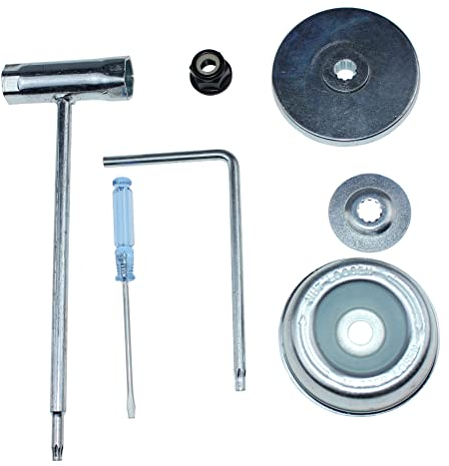 ICOOYO Blattbefestigungsset für Stihl FR85 FS55 FS70 FS80 FS90 FS100 FS120 FS200 FS250 Freischneider Räumsäge