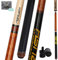 CUEELF Heavy Hitter Jump Break Pool-Queue, 567 g, 595 g, 623 g, 652 g, 3-teiliger Poolstick, extra harte Bakelit-Spitze für explosive Pausen und mühelose Sprünge