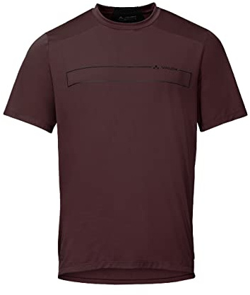 VAUDE Men's Qimsa Logo Shirt - Sportshirt für Herren - atmungsaktiv und schnelltrocknend