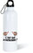 Gourde 750ml Bouteille d’Eau Aluminium Réutilisable Ecologique Bouchon Vissé Mousqueton. Idée Cadeau Original Humour Collègue Homme Femme Ami Sport Voyage Gym Bureau Anniversaire Noël