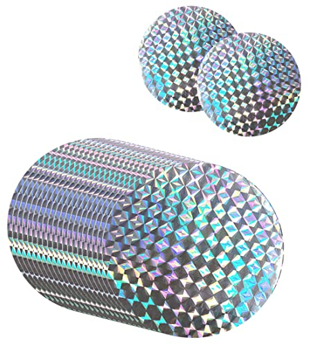 40 Stück Anti-Kollisions-Fensteraufkleber für Vögel, Glas, Alarm, Kreis, Fensteraufkleber, Haftung für Vogelschläge, Vogelabschreckung, Vögel vom Schlagen von Fenstern