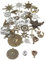 XPEX 30 Stück Piraten Charms Anhänger Set, Diy Vintage Charm, Charm Anhänger Für Schmuck, Silber Bronze Charms, Antike Metallanhänger, Zahnrad-Charms Für Die Schmuckherstellung,Vintag Charm