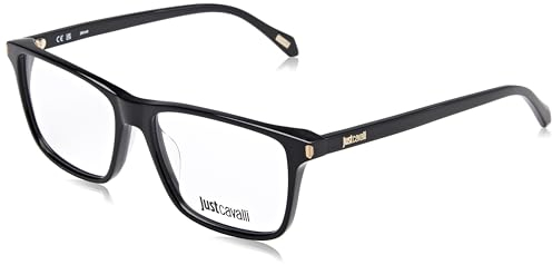Just Cavalli VJC050 0700 Nero Lucido Eyewear Man Acetate, Square, 56