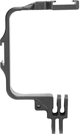 Aluminum Alloy Action Camera Live Vlog Video Shooting Bracket Microphone Fill Light Extension Bracket Frame with Cold Shoe Mount for OSMO
