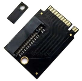 suckoo Para Asus Rog Ally Conversión de mano 2230 a 2280 SSD Disco Duro Expansión Placa de Alta Capacidad NVME M-Key M.2 PCIE 4.0 Adaptador Actualización Convertidor Tarjeta Adaptadora 90 Grados