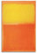 DryNda Mark Rothko Poster Orange und Gelb Leinwand Wandkunst Dekorativ Schlafzimmer Modern Home Print Bild Artworkss 50 x 75 cm