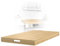 Bamboo Noodle Board Stove Cover for Electric and Gas Stoves - Sink Cover, 30L x 22W x 2.5H - Double-Sided Usable