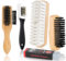 Ezydka Suede Brush 5 PCS Suede Brush for Shoes Kit Nubuck Brush Multifunctional Suede Shoe Cleaner Brush with Eraser, Brass Bristle and Shoe Brush for Clean Decontamination