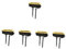 OSALADI 5 Teiliges Wassertank Zubehör Dual Flush Wc Set Spül Toiletten Tank Taste Druckknopf Spülung Toiletten Tank Spül Taste Wassertank Druckknopf Toiletten Taste Drücker