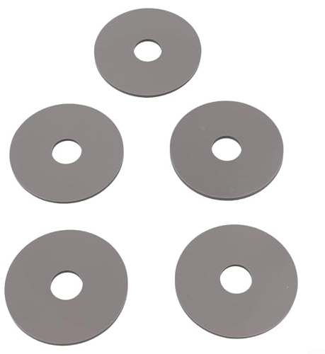 5Pcs Dual Flush Valve Seal, Replacement Flush Valve Base Sealing, Diaphragm Washer Toilet Cistern Seal, Save On Water Bills
