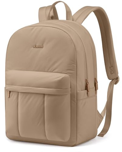 LOVEVOOK Rucksack Damen Schulrucksack Mittelgroß, Schultasche Backpack Teenager Mädchen Elegant Women, Puffer Laptop Leicht Rucksäcke Wasserdicht Tagesrucksäcke für Schule Uni Reise