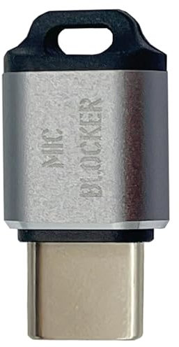 Fhkpsqkcn Microphone Lock USB C MIC Blockers Privacy Protector Works With Any USB C Devices Laptops Smartphones Tablets