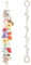 Teddy Storage Chain, Toy Hammock for Stuffed Animals, Cuddly Toy Storage Solution, Wall Decor for Kids Room, Cotton Rope Hanging Organizer