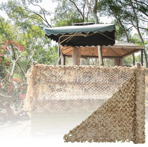 Générique Filet Camouflage 1x10M, Protection Solaire, Brise-Vue, pour Jardin, Loisirs, Camping, FêTe
