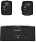 DABAIXIONG 2.4Ghz Wireless Auricolare Monitor Trasmettitore Ricaricabile 2 Ricevitori con Pulsante Regolabile Mute