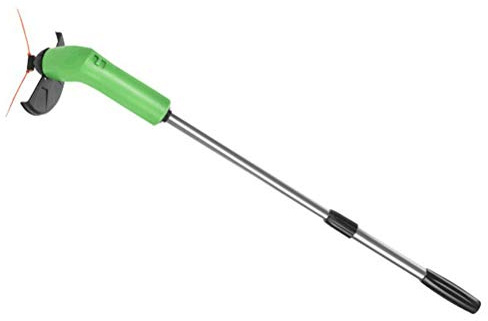 Cordless Weed Trimmer & Edger - Handheld Battery Operated Lawn Mower for Home Garden, Retractable Design for Easy Use