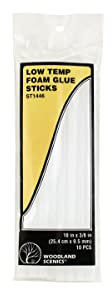 Woodland Scenics WS 1446 Low Temp Foam Glue Sticks - 10