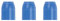L-Style - Champagne Rings Farbe Blau