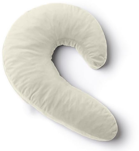 AVANA UNO Verstellbares Memory-Schaum Kuschelkissen für Seitenschläfer, Wolke/Kamel