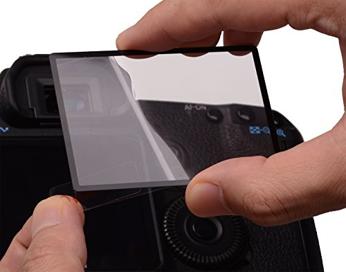 Rollei Profi Displayschutz für Canon 700D/750D/760D (Touchscreen, Schwenkbildschirm, Kratzfest/bruchsicher/stoßfest)