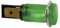 Perel - HRJC220V Signalleuchte, 14 mm, 230 VAC, Grün, LED, Wandmontage, 124041