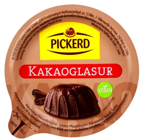 Pickerd Kakaoglasur, 10er Pack (10 x 150 g)