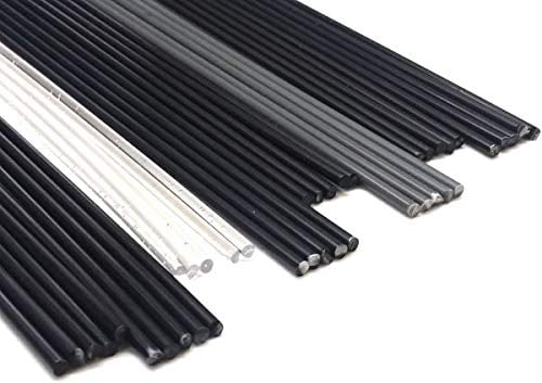 Assortiment de tests plastique baguettes de soudure A | 8 variétés de plastique ABS, PA, PC, PP, PS, PE-HD, PVC-U, PP/EPDM