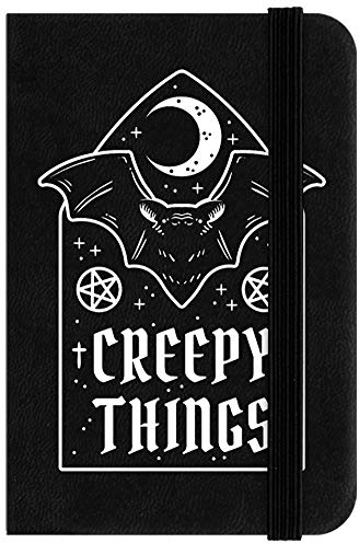 Grindstore Creepy Things Mini-Notizbuch, Schwarz One Size schwarz