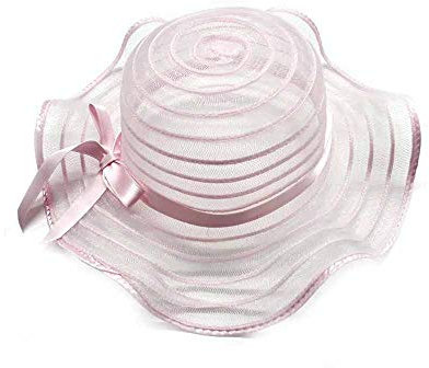 Cappello Rosa Falda ondulata Bombetta Bambina Bimba Elegante Cerimonia Scegli Taglia Mentre acquisti Made in Italy 1 Portachiavi Corno